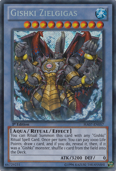 Gishki Zielgigas [HA07-EN057] Secret Rare | Pegasus Games WI