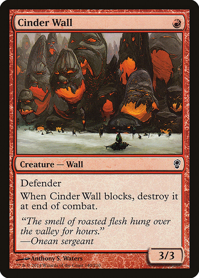 Cinder Wall [Conspiracy] | Pegasus Games WI