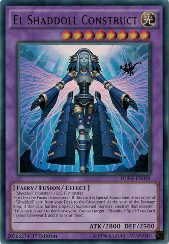 El Shaddoll Construct [DUEA-EN049] Ultra Rare | Pegasus Games WI