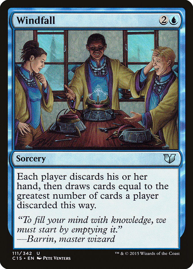 Windfall [Commander 2015] | Pegasus Games WI