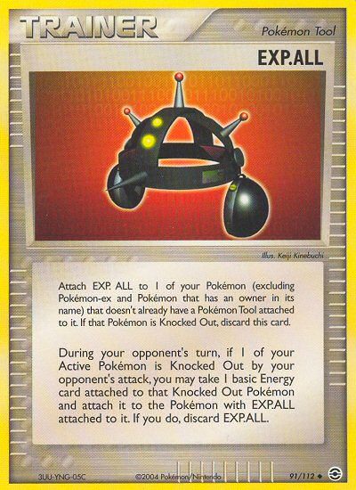 EXP.ALL (91/112) [EX: FireRed & LeafGreen] | Pegasus Games WI