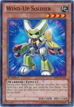 Wind-Up Soldier [BP01-EN166] Starfoil Rare | Pegasus Games WI