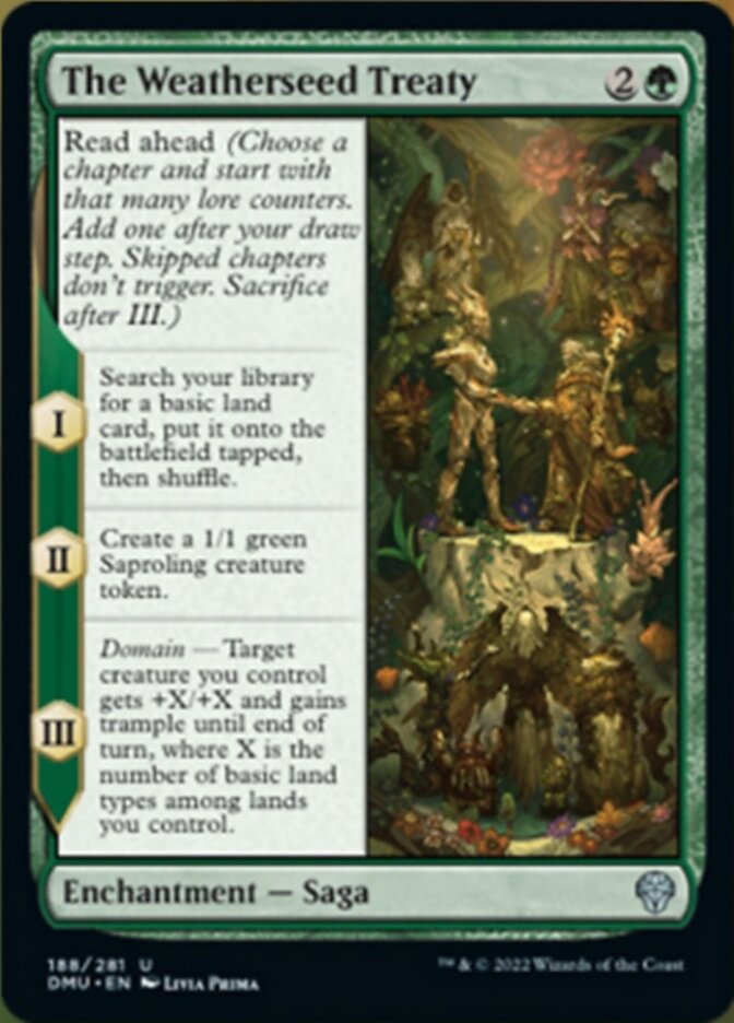 The Weatherseed Treaty [Dominaria United] | Pegasus Games WI