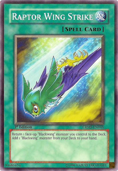 Raptor Wing Strike [CRMS-EN048] Common | Pegasus Games WI