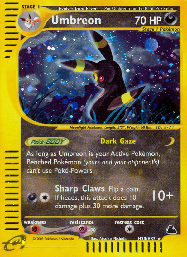 Umbreon (H30/H32) [Skyridge] | Pegasus Games WI