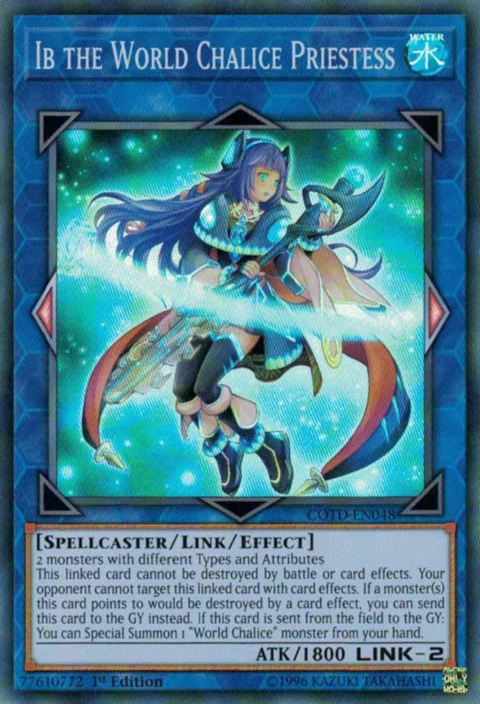 Ib the World Chalice Priestess [COTD-EN048] Super Rare | Pegasus Games WI