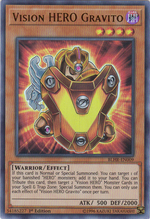 Vision HERO Gravito [BLHR-EN009] Ultra Rare | Pegasus Games WI