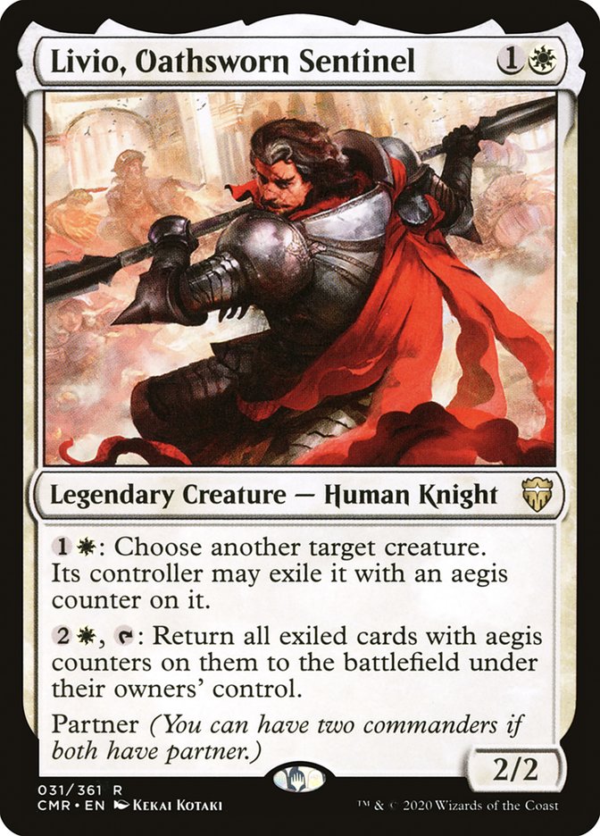 Livio, Oathsworn Sentinel [Commander Legends] | Pegasus Games WI