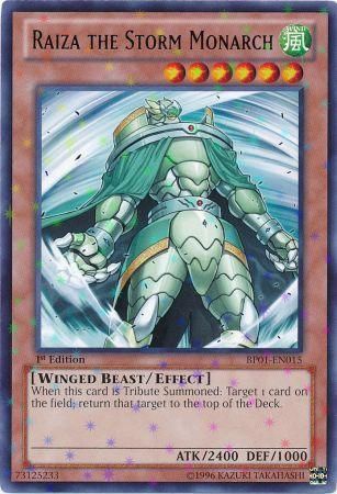 Raiza the Storm Monarch [BP01-EN015] Starfoil Rare | Pegasus Games WI