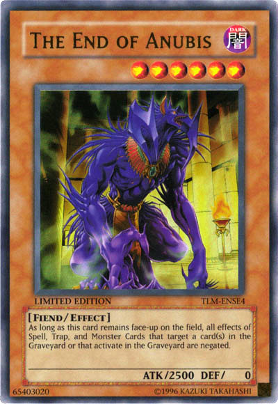 The End of Anubis [TLM-ENSE4] Ultra Rare | Pegasus Games WI