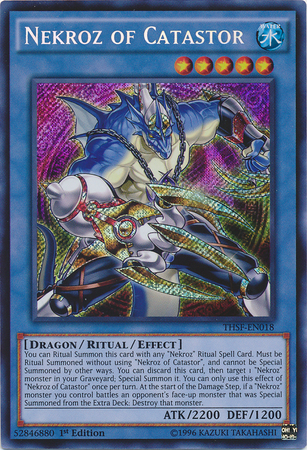 Nekroz of Catastor [THSF-EN018] Secret Rare | Pegasus Games WI