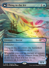 Thing in the Ice // Awoken Horror (Borderless Alternate Art) [Regional Championship Qualifiers 2023] | Pegasus Games WI