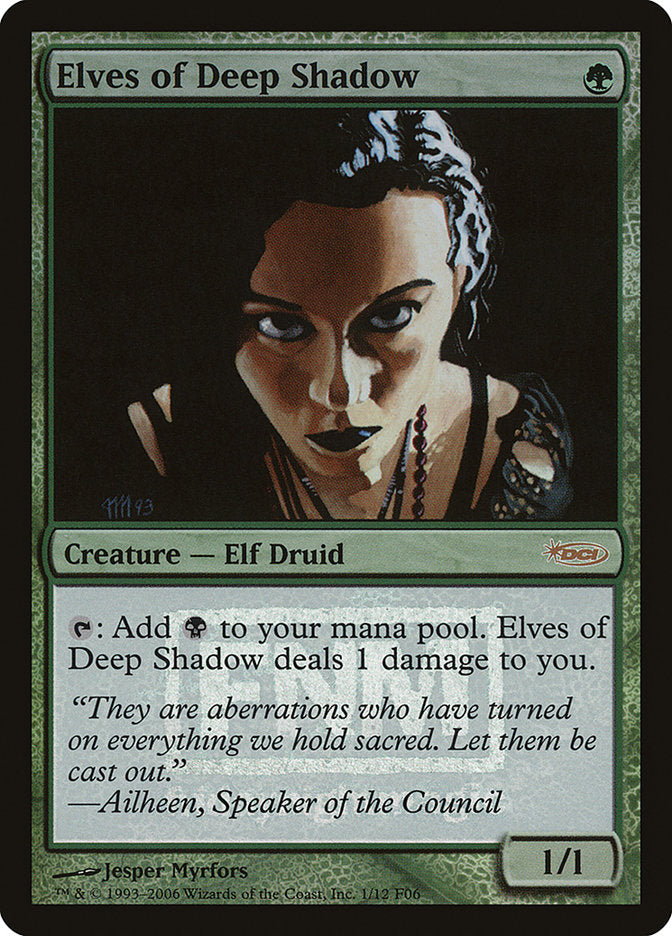 Elves of Deep Shadow [Friday Night Magic 2006] | Pegasus Games WI