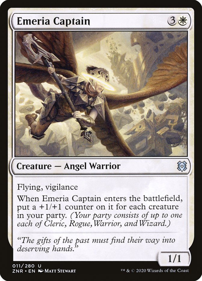 Emeria Captain [Zendikar Rising] | Pegasus Games WI