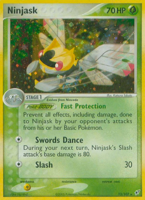 Ninjask (13/107) [EX: Deoxys] | Pegasus Games WI