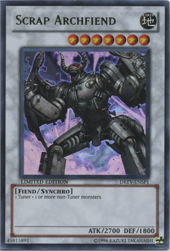 Scrap Archfiend [DREV-ENSP1] Ultra Rare | Pegasus Games WI