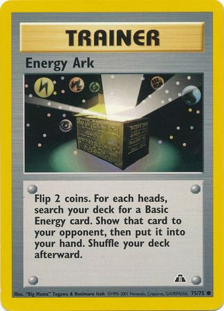 Energy Ark (75/75) [Neo Discovery Unlimited] | Pegasus Games WI