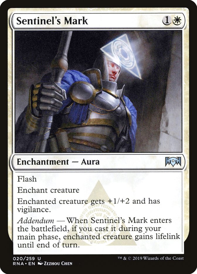 Sentinel's Mark [Ravnica Allegiance] | Pegasus Games WI