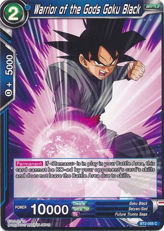 Warrior of the Gods Goku Black [BT2-055] | Pegasus Games WI