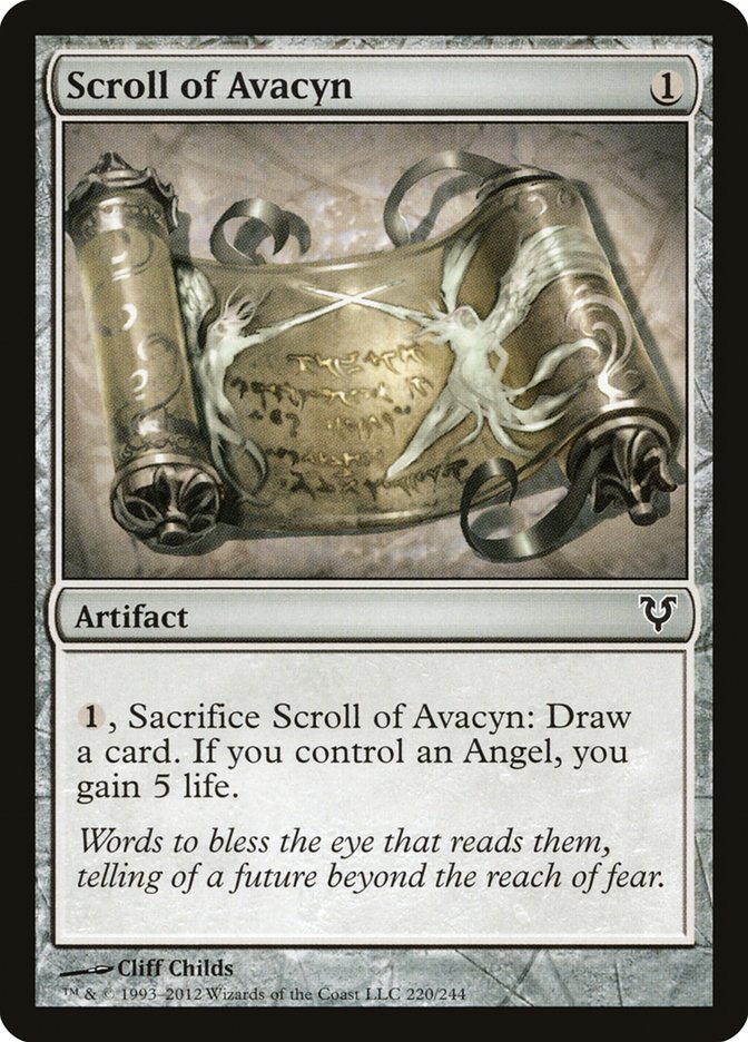Scroll of Avacyn [Avacyn Restored] | Pegasus Games WI