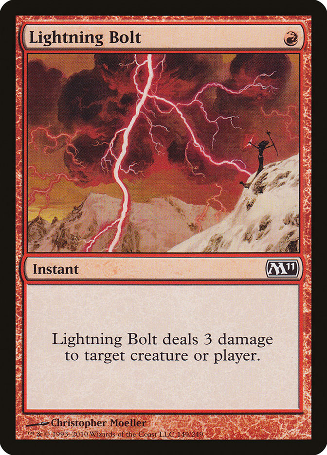 Lightning Bolt [Magic 2011] | Pegasus Games WI