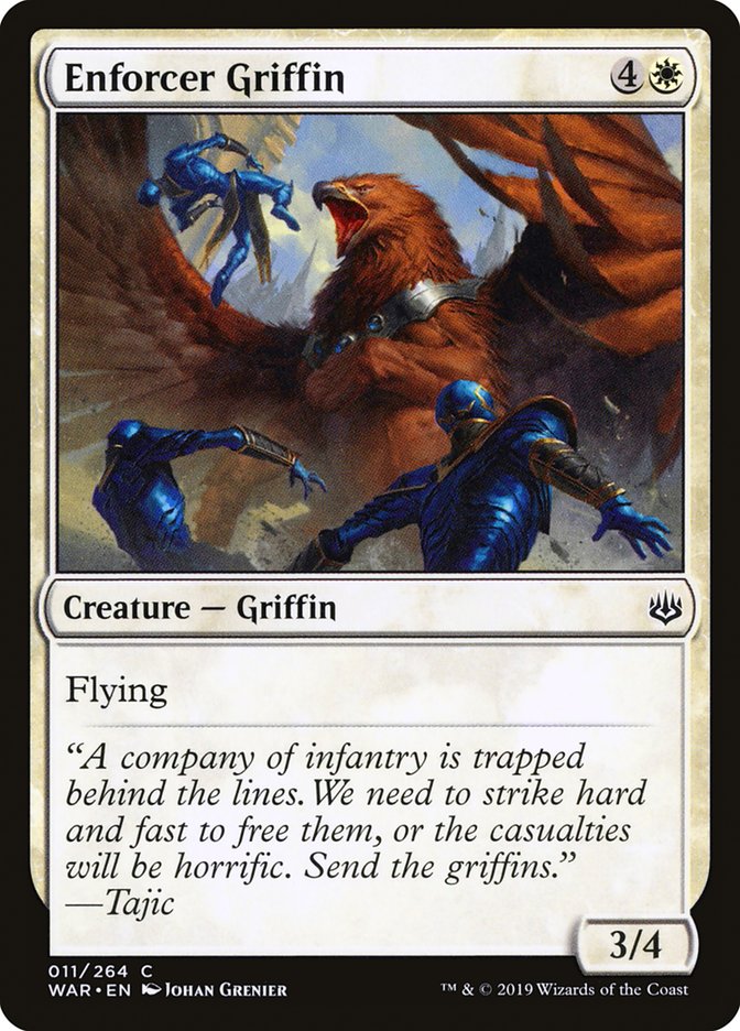Enforcer Griffin [War of the Spark] | Pegasus Games WI