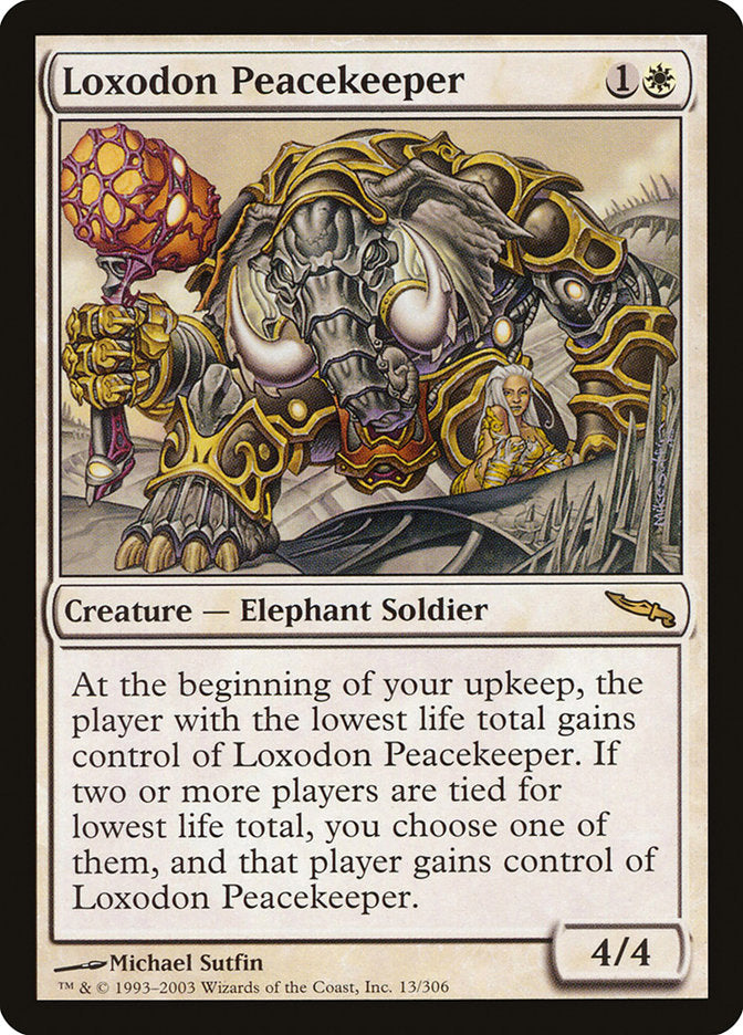 Loxodon Peacekeeper [Mirrodin] | Pegasus Games WI