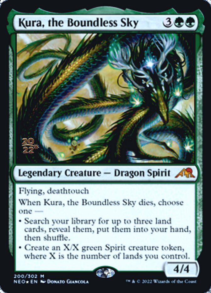 Kura, the Boundless Sky [Kamigawa: Neon Dynasty Prerelease Promos] | Pegasus Games WI