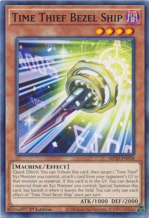 Time Thief Bezel Ship [MP20-EN038] Common | Pegasus Games WI