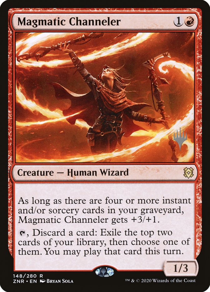 Magmatic Channeler (Promo Pack) [Zendikar Rising Promos] | Pegasus Games WI