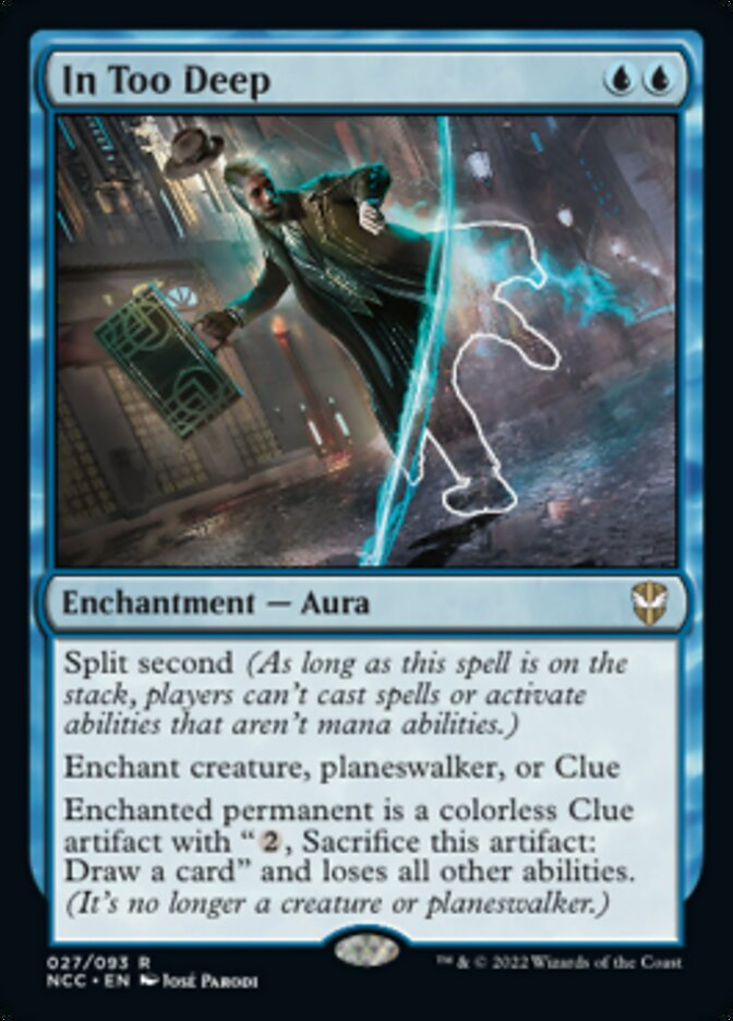 In Too Deep [Streets of New Capenna Commander] | Pegasus Games WI