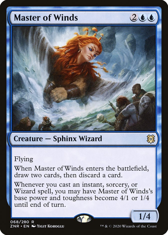 Master of Winds [Zendikar Rising] | Pegasus Games WI