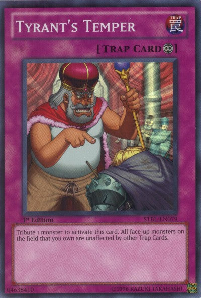 Tyrant's Temper [STBL-EN079] Super Rare | Pegasus Games WI