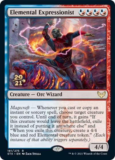 Elemental Expressionist [Strixhaven: School of Mages Prerelease Promos] | Pegasus Games WI