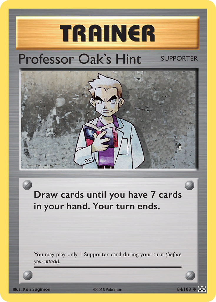 Professor Oak's Hint (84/108) [XY: Evolutions] | Pegasus Games WI