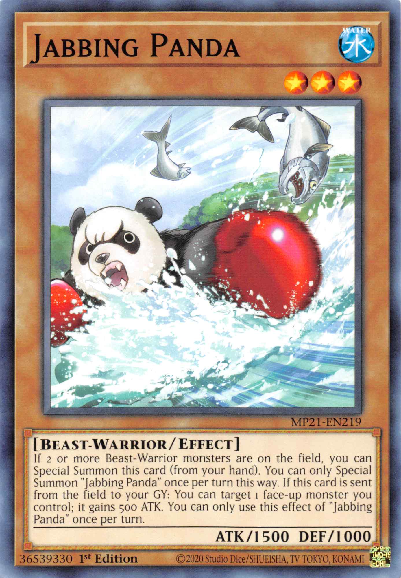 Jabbing Panda [MP21-EN219] Common | Pegasus Games WI