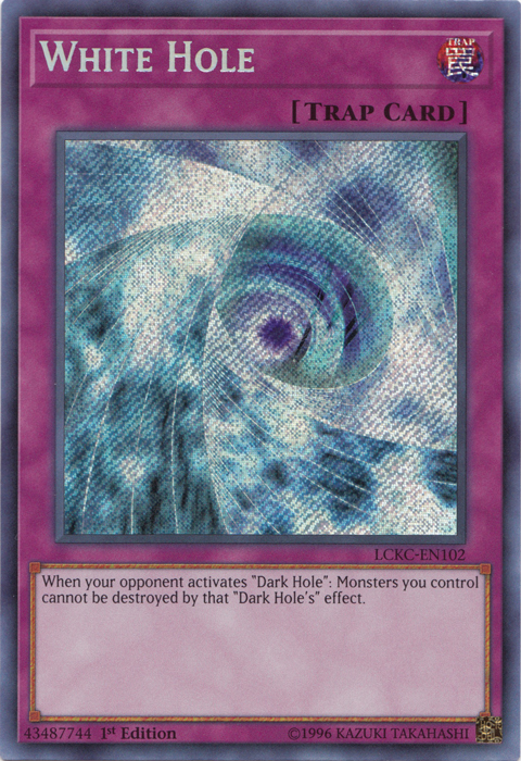 White Hole [LCKC-EN102] Secret Rare | Pegasus Games WI