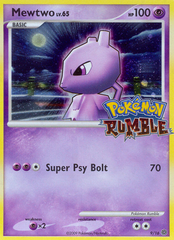 Mewtwo (9/16) [Pokémon Rumble] | Pegasus Games WI