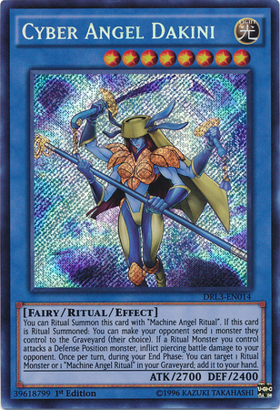 Cyber Angel Dakini [DRL3-EN014] Secret Rare | Pegasus Games WI