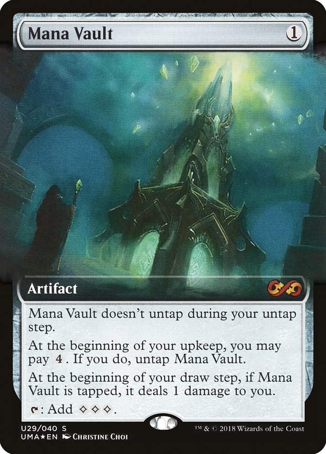 Mana Vault (Topper) [Ultimate Masters Box Topper] | Pegasus Games WI