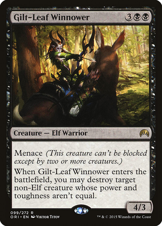Gilt-Leaf Winnower [Magic Origins] | Pegasus Games WI