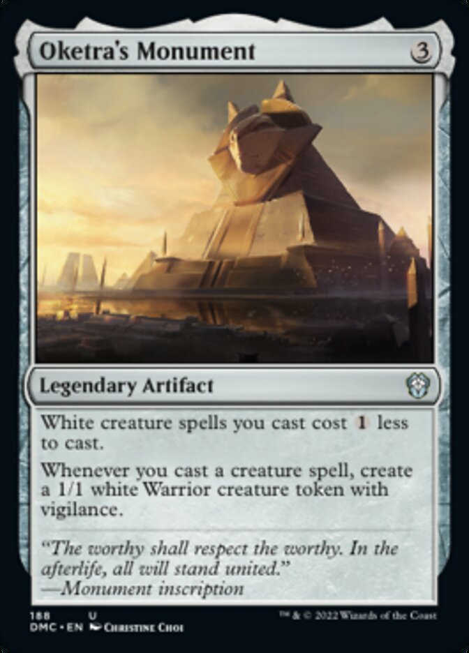 Oketra's Monument [Dominaria United Commander] | Pegasus Games WI