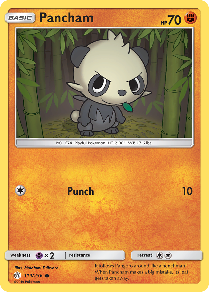 Pancham (119/236) [Sun & Moon: Cosmic Eclipse] | Pegasus Games WI