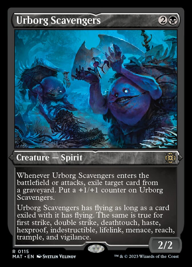 Urborg Scavengers (Foil Etched) [March of the Machine: The Aftermath] | Pegasus Games WI