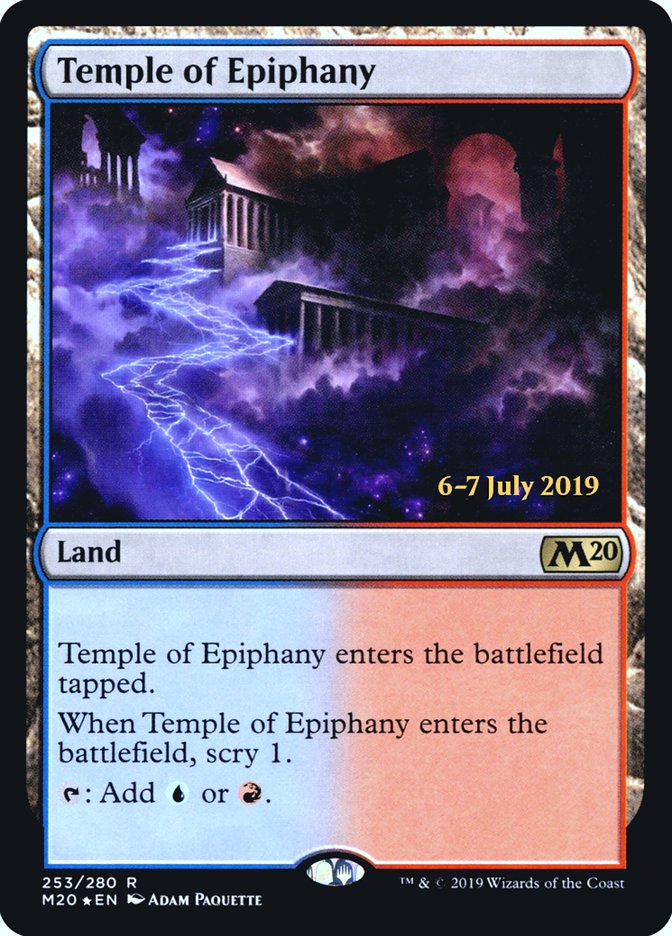 Temple of Epiphany [Core Set 2020 Prerelease Promos] | Pegasus Games WI