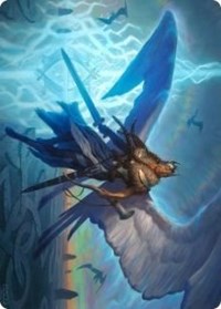 Righteous Valkyrie Art Card [Kaldheim Art Series] | Pegasus Games WI