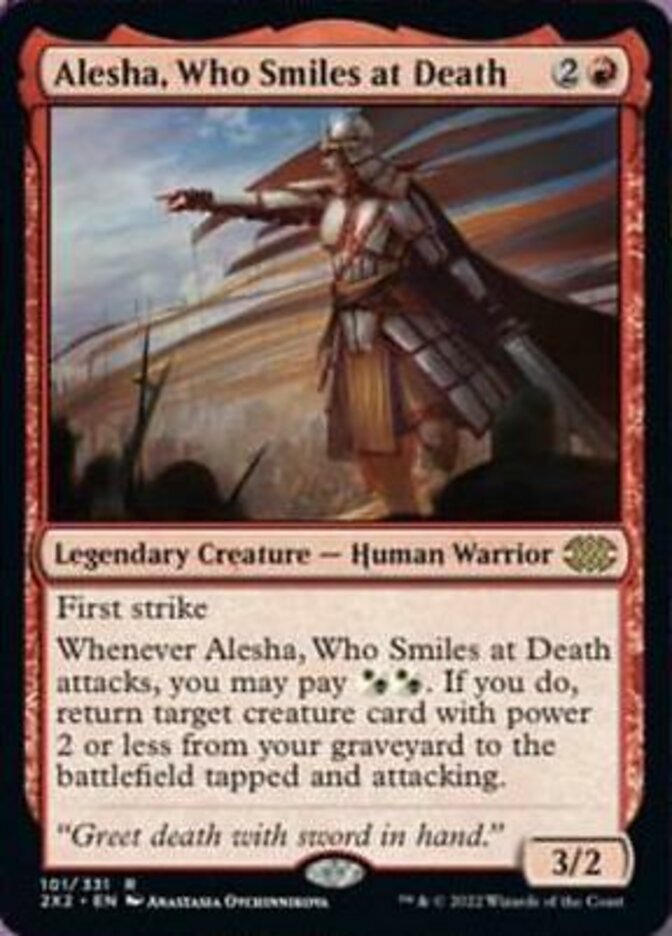 Alesha, Who Smiles at Death [Double Masters 2022] | Pegasus Games WI