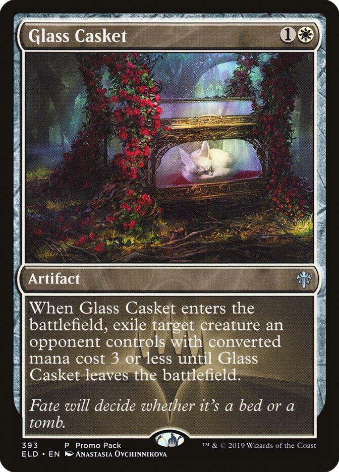 Glass Casket (Promo Pack) [Throne of Eldraine Promos] | Pegasus Games WI