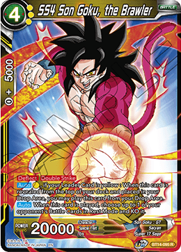 SS4 Son Goku, the Brawler (BT14-095) [Cross Spirits] | Pegasus Games WI