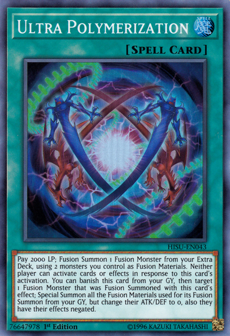 Ultra Polymerization [HISU-EN043] Super Rare | Pegasus Games WI